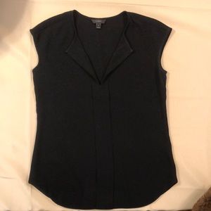 J. Crew blouse.  Black.  Size 2.